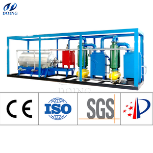 Combinaison de la condensation par pyrolyse <span class=keywords><strong>et</strong></span> de l'épuration des gaz de combustion Unité de pyrolyse hybride intégrée montée sur dérapage en plastique - Product Image 6