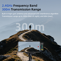 Microphone Lavalier Sans Fil M3Q avec Réduction de Bruit IA pour Conférences d'Affaires, Bureaux Commerciaux, Discours et Réunions d'Entreprise
