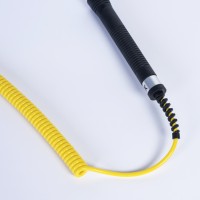 Thermocouple de type K portable OEM ODM avec poignée métallique et sonde à ressort pour une mesure rapide de la température de surface