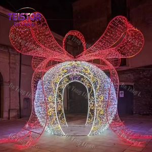 Arche tunnel LED IP65 pour balles de Noël, idéale pour parcs à thème, hôtels, places publiques et décorations de photos de vacances commerciales - Product Image 2