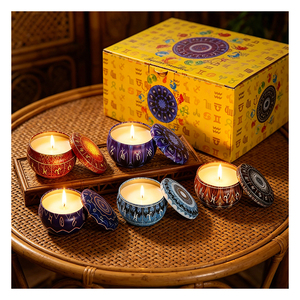 Embalaje de Lujo para Velas Poéticas: Edición de Exhibición para Programas de Selección de Mezclas de Fragancias en Recipientes de Marfil Premium para Venta Minorista - Product Image 3