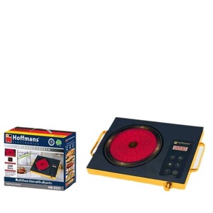 Cuisinière infrarouge Hoffmans 2200W, plaque chauffante électrique <span class=keywords><strong>en</strong></span> céramique 220V, multifonctionnelle, portable, avec commande tactile pour la friture - Product Image 2