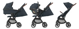 Poussette ultra-compacte Maxi-Cosi Soho de la naissance à 15 kg, design haut de gamme, aluminium, 3 positions d'inclinaison, pliage automatique - Product Image 6