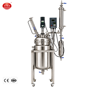 เครื่องปฏิกรณ์สแตนเลสคุณภาพสูง เครื่องปฏิกรณ์สแตนเลสแบบมีแจ็คเก็ต - Product Image 1