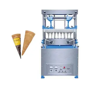 24 ,32,40 heads High Quality Wafer Biscuit Icecream Cone Maker Baking Line Machine Ice Cream Cone Making Machine Price
