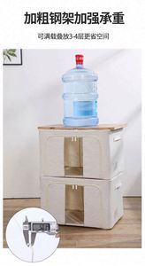 Bathroom Storage <b>Box</b>, Foldable Fabric <b>Box</b>, Bedroom Furniture Storage, Living Room Storage <b>Box</b>, Home Furniture Storage - Product Image 4