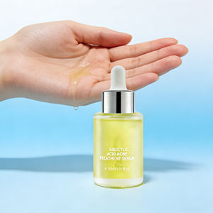 Sérum à l'acide salicylique pour peaux grasses à tendance acnéique - Contrôle du sébum et élimination de l'acné, réduction des pores et atténuation des cicatrices d'acné - Product Image 1