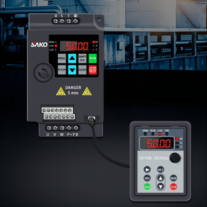 ตัวแปลงความถี่แบบปรับได้สำหรับโหลดต่ำ 0.75 กิโลวัตต์ 1.5 กิโลวัตต์ 2.2 กิโลวัตต์ <span class=keywords><strong>4</strong></span> กิโลวัตต์ 5.5 กิโลวัตต์ 3 เฟส 220 โวลต์ - Product Image 6