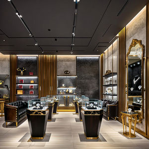 Vitrina <span class=keywords><strong>de</strong></span> Joyería <span class=keywords><strong>de</strong></span> Vidrio Templado <span class=keywords><strong>de</strong></span> Lujo con Iluminación LED para Tiendas Minoristas - Product Image 6