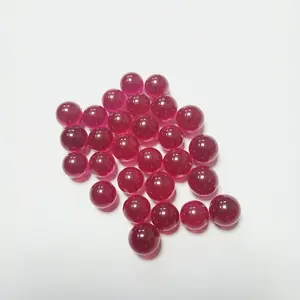 Synthetic Loose Ruby Ball Machine Bearing Loose 6mm Beads
