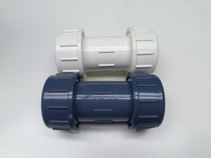 <span class=keywords><strong>Accessori</strong></span> di accoppiamento a compressione <span class=keywords><strong>in</strong></span> <span class=keywords><strong>pvc</strong></span> bianco grigio plastica <span class=keywords><strong>per</strong></span> raccordi <span class=keywords><strong>per</strong></span> <span class=keywords><strong>tubi</strong></span> idraulici - Product Image 3