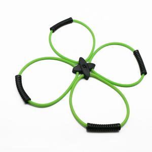 Multi funzionale doppio Cross Pull a 8 cifre per la casa Yoga Fitness Unisex <span class=keywords><strong>fascia</strong></span> <span class=keywords><strong>elastica</strong></span> resistenza corda X yoga petto espandere - Product Image 2