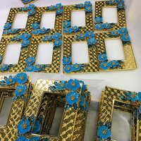 Boîte distributrice de papier avec emballage cadeau et boîtes à mouchoirs de luxe pour la réception de l'hôtel porte-serviettes en papier boîtes à serviettes de luxe en métal