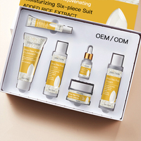 Kit de soin du visage au riz coréen, blanchissant, éclaircissant, anti-rides, soin de la peau au riz