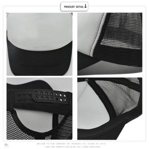 Promotion Sales Sublimation Sponge Net Trucker Cap Advertising Cap Custom <b>Printed</b> Embroidered Cap Baseball Summer Sun Visor Hat - Product Image 2