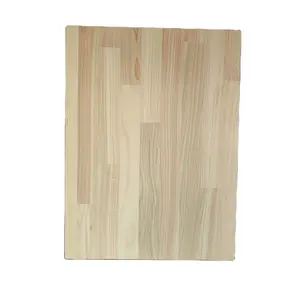 Fourniture directe d'usine 18mm AA Grade Finger Joint Board Dark Dent Hinoki Cypress Planche de bois pour garde-robe intérieure