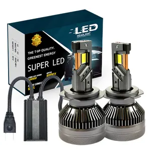 High Quality Car Led Bulb H4 12v 60 55w Quartz Glass Long Lifespan Car White Light Auto OEM Car Headlight LED Bulb