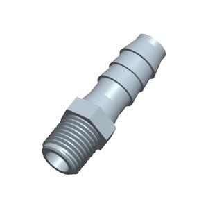 High Quality PP <b>Plastic</b> Three-Pagoda External Thread Straight-Through <b>Hook</b> Connector G1/4-G1/8-G3/8-G1/2 Threaded Other - Product Image 1