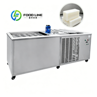 Machine à glaçons commerciale entièrement automatique en acier inoxydable, à installer sous le comptoir