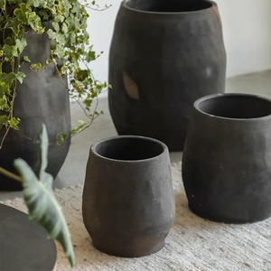 Jardinière <span class=keywords><strong>en</strong></span> <span class=keywords><strong>terre</strong></span> mate décorative d'intérieur et d'extérieur, jardin de maison, grands pots de fleurs <span class=keywords><strong>en</strong></span> céramique, vente <span class=keywords><strong>en</strong></span> gros - Product Image 6