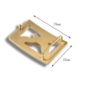 Hebilla de cinturón metálica cuadrada de alta calidad con diseño de águila, venta al por mayor de hebillas metálicas para cinturones - Product Image 5