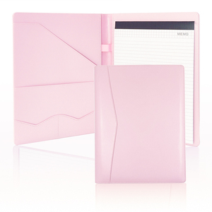 Porte-documents en cuir A4 pour cartes de visite, documents juridiques, dossiers d'entretien, bloc-notes format lettre inclus, classeur - Product Image 1