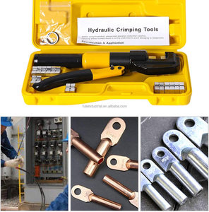 FULE Kit de mâchoires de qualité supérieure Crochet de Pz-300C hydraulique <span class=keywords><strong>Pince</strong></span> à sertir isolée Terminal <span class=keywords><strong>Pince</strong></span> à sertir d'aviation <span class=keywords><strong>multicouche</strong></span> - Product Image 3