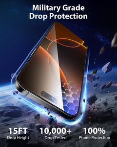 <span class=keywords><strong>ฟิล์ม</strong></span>กระจกนิรภัยป้องกันรอยขีดข่วนสำหรับโทรศัพท์ iPhone 16 Pro ไม่มีฝุ่นติดง่าย - Product Image 4