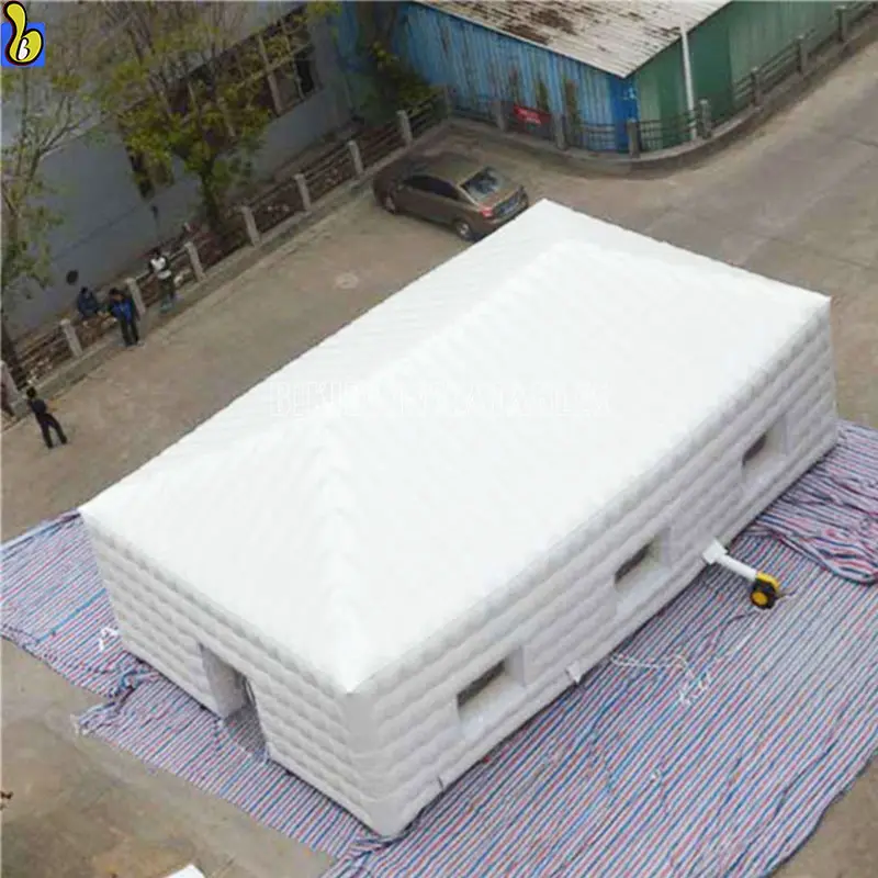 सफेद पार्टी मजबूत मोटी inflatable मार्की तम्बू के साथ विंडोज K5051