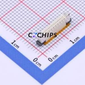 FPC-0.5AL-18PB FFC/FPC Connector SMD,P=0.5mm Connector Drawer Type Single Side Contact / Vertical 18P 0.5mm - Product Image 2