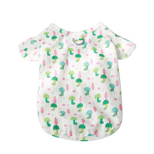 เสื้อกั๊กผ้าไหมน้ำแข็งโพลีเอสเตอร์แบบสบายๆ ทันสมัย เป็นมิตรกับสิ่งแวดล้อม สำหรับสุนัขพันธุ์ใหญ่-ฤดูใบไม้ผลิ/ฤดูร้อน ดีไซน์พิมพ์ลายยืดหยุ่น ซักมือได้ สำหรับสุนัขพันธุ์โกลเด้น - Product Image 5