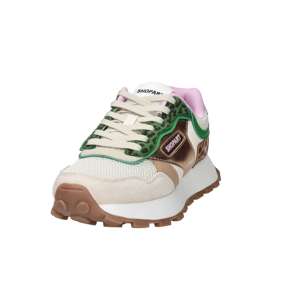Baskets Shop Art Donna SASS261321 Beige, talon de 4 cm, en toile, chaussures tendance - Product Image 3