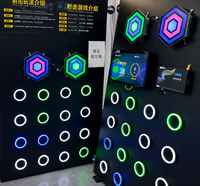 Juego de Disparos Láser LED BLEE, Equipo de Batalla Interactivo en Equipo, Laser Tag Interactivo Multijugador para Parques Infantiles Interiores y FEC