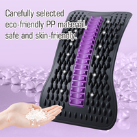 Planche de décompression lombaire ajustable personnalisée pour soulager les douleurs du bas du dos et exercices de stretching dorsal