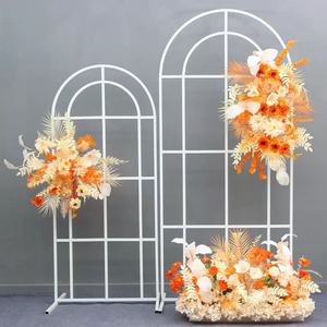 Bouquet suspendu de fleurs artificielles en soie chinoise, élégant, vintage, moderne et romantique, pour arche de mariage, fond de scène et allée - Product Image 2