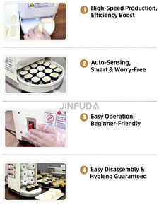 Nouvelle machine à rouleaux de <span class=keywords><strong>sushi</strong></span> automatique à haute efficacité, machine à <span class=keywords><strong>sushi</strong></span> électrique 220V en acier inoxydable <span class=keywords><strong>portable</strong></span> pour les entreprises - Product Image 6