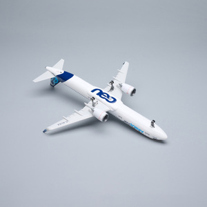 Modelo de Avión de Resina Airbus <span class=keywords><strong>A321</strong></span> Neo a Escala 1/100 de 45 cm con Luces LED y Tren de Aterrizaje - Product Image 3