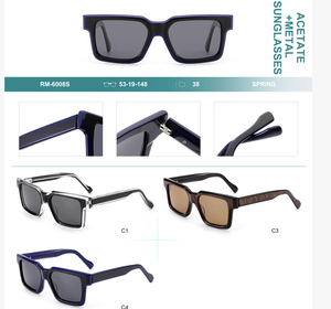 Gafas <span class=keywords><strong>de</strong></span> <span class=keywords><strong>Sol</strong></span> <span class=keywords><strong>de</strong></span> Alta Calidad Marca Xyc con Protección UV, <span class=keywords><strong>Lentes</strong></span> Polarizadas <span class=keywords><strong>de</strong></span> Acetato, Montura Completa Cuadrada, para Hombre <span class=keywords><strong>y</strong></span> Mujer, con <span class=keywords><strong>Aumento</strong></span> - Product Image 5