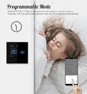 Bandary Tuya Wifi chauffage par le sol électrique intelligent chauffage au gaz de l'eau <span class=keywords><strong>programmable</strong></span> chambre intelligente <span class=keywords><strong>thermostat</strong></span> numérique Wifi pour la maison - Product Image 6