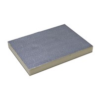 Matériaux de conduits pré-isolés, panneaux d'isolation en polyuréthane, panneaux de plafond en aluminium de 20 à 25 mm, panneaux composites, plaques de mousse rigide