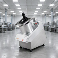 Machine à découper les légumes et les fruits en tranches, en copeaux ou en morceaux, en acier inoxydable Asaki, pour pommes de terre, carottes, concombres, racines et tiges.