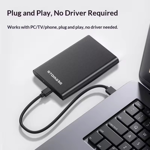 ฮาร์ดดิสก์พกพาภายนอก 1TB ความเร็วสูง 320MB/s USB2.0/USB3.0 สำหรับเก็บเกม โปรโมชั่นโรงงาน - Product Image 3