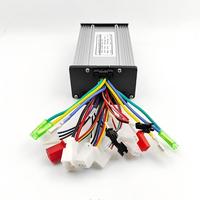 Contrôleur de moteur CC sans balais à double mode 24V/36V/48V 350W avec marche arrière, régulateur de vitesse et interrupteur 3 vitesses pour vélo électrique