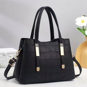 Sac à main pour femme en cuir PU effet crocodile de haute qualité, sac bandoulière fourre-tout, idéal pour un cadeau - Grande Vente - Product Image 5