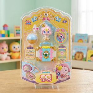 Teenieping Qping Figure <b>Princess</b> Doll <b>Toy</b> For Girls 4-6Y Fantasy Theme Plastic Collectible With Accessories - Product Image 3