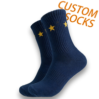 Chaussettes de sport en coton de haute qualité avec logo personnalisé pour hommes, jeunes et enfants - Respirantes, antidérapantes et durables