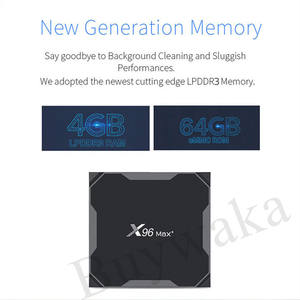 กล่องรับสัญญาณทีวีดิจิตอล New Leadcool X96 Max Plus ระบบ Android 9 ชิปประมวลผล Amlogic S905X3 Quad Core รองรับ HDR10+ ความละเอียด 4K หน่วยความจำ 4GB 32GB - Product Image 4