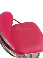 Petite chaise de casino colorée en fer de style simple et moderne utilisée pour la table de jeu de casino table de poker Texas Poker jeux salle des joueurs