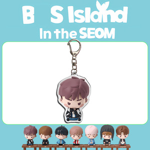 พวงกุญแจอะคริลิคพิมพ์ลายวงเคป๊อป จิน จินมิน เจโฮป ขนาด 5 ซม. ของที่ระลึกสำหรับติดกระเป๋า ของขวัญสำหรับชูก้าและอาร์เอ็ม - Product Image 6