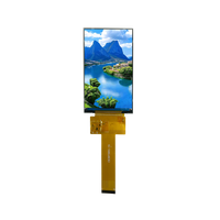 Modul Layar IPS Incell Terintegrasi 3,97 Inci 480*800 RGB24 Bit+SPI I2C 350cd/m² Layar Sentuh TFT LCD Industri untuk Perangkat Genggam